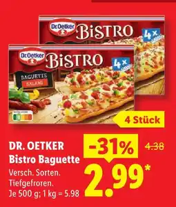 Lidl Dr. oetker bistro baguette Angebot