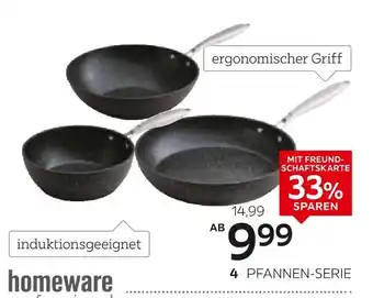 Homeware professional pfannen-serie „black rock“