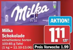HIT Milka Schokolade Angebot
