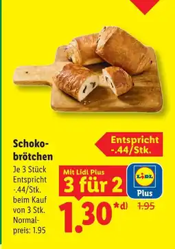 Lidl Schokobrötchen Angebot