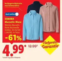Lidl Esmara musselin-bluse Angebot