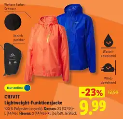 Lidl Crivit lightweight-funktionsjacke Angebot