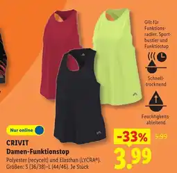 Lidl Crivit damen-funktionstop Angebot