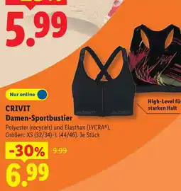 Lidl Crivit damen-sportbustier Angebot
