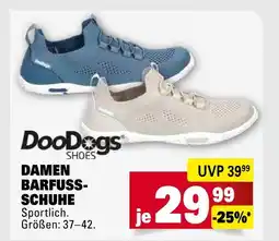 Marktkauf Doodogs damen barfuss-schuhe Angebot