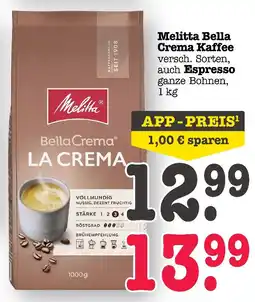E-Center Melitta bella crema kaffee Angebot