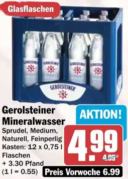 HIT Gerolsteiner Mineralwasser Angebot