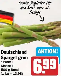 HIT Deutschland Spargel grün Angebot