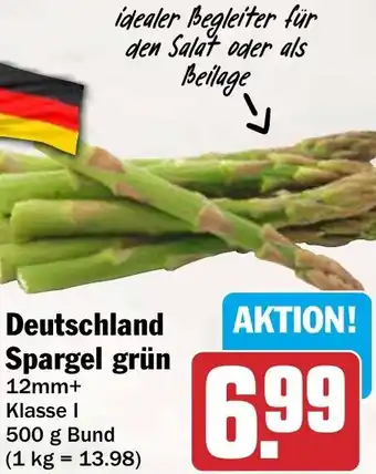 HIT Deutschland Spargel grün Angebot