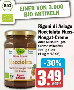 HIT Rigoni di Asiago Nocciolata Nuss Nougat-Creme Angebot