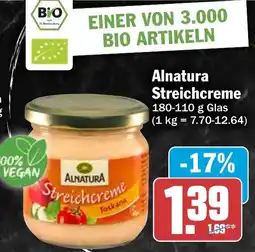 HIT Alnatura Streichcreme Angebot