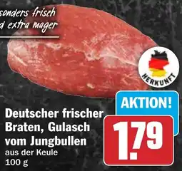 HIT Deutscher frischer Braten, Gulasch vom Jungbullen Angebot