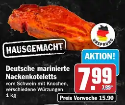 HIT Deutsche marinierte Nackenkoteletts Angebot