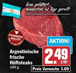 HIT Argentinische frische Hüftsteaks Angebot