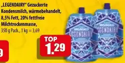 Mix Markt LEGENDAIRY Gezuckerte Kondensmilch, wärmebehandelt Angebot