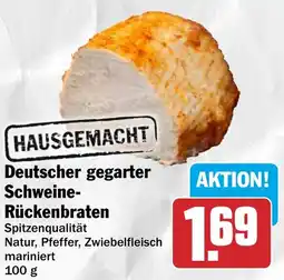HIT Deutscher gegarter Schweine Rückenbraten Angebot