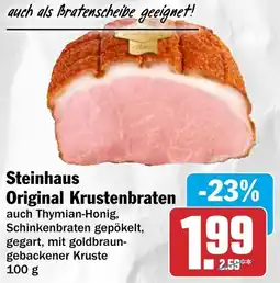 HIT Steinhaus Original Krustenbraten Angebot