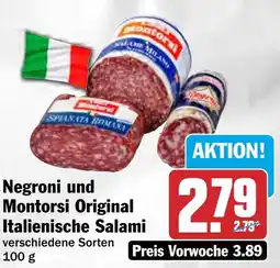HIT Negroni und Montorsi Original Italienische Salami Angebot