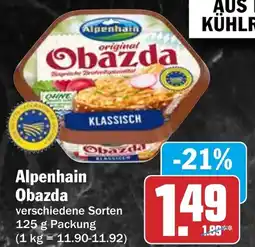 HIT Alpenhain Obazda Angebot