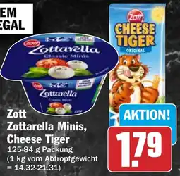 HIT Zott Zottarella Minis, Cheese Tiger Angebot