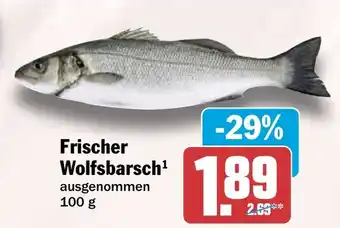 HIT Frischer Wolfsbarsch Angebot