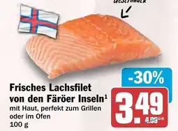 HIT Frisches Lachsfilet von den Färöer Inseln Angebot