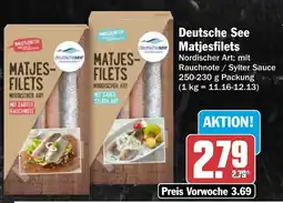HIT Deutsche See Matjesfilets Angebot