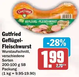 HIT Gutfried Geflügel Fleischwurst Angebot