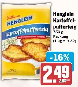 HIT Henglein kartoffelpufferteig Angebot