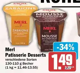 HIT Merl Patisserie Desserts Angebot