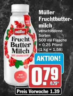 HIT Müller Fruchtbuttermilch Angebot