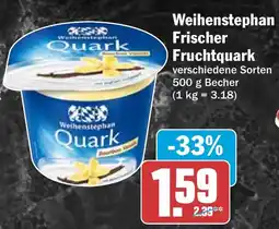 HIT Weihenstephan Frischer Fruchtquark Angebot