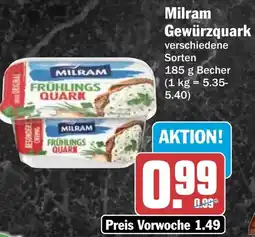 HIT Milram Gewürzquark Angebot