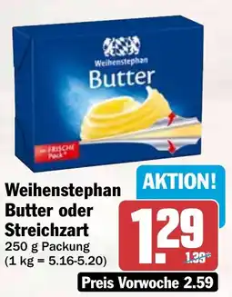 HIT Weihenstephan Butter oder Streichzart Angebot
