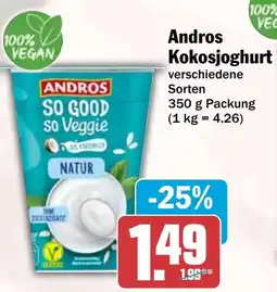 HIT Andros Kokosjoghurt Angebot