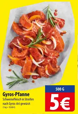 Famila Nord Ost Gyros-Pfanne Angebot