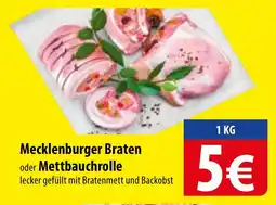 Famila Nord Ost Mecklenburger Braten oder Mettbauchrolle Angebot