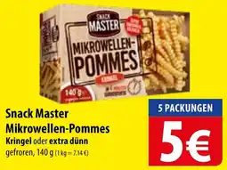 Famila Nord Ost Snack Master Mikrowellen-Pommes Angebot