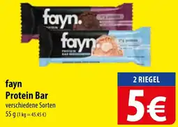Famila Nord Ost fayn Protein Bar Angebot