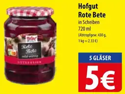 Famila Nord Ost Hofgut Rote Bete Angebot