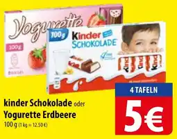 Famila Nord Ost kinder Schokolade oder Yogurette Erdbeere Angebot