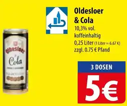 Famila Nord Ost Oldesloer & Cola Angebot