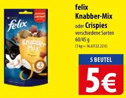 Famila Nord Ost felix Knabber-Mix oder Crispies Angebot