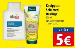 Famila Nord Ost Kneipp oder Sebamed Duschgel Angebot