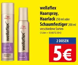 Famila Nord Ost wellaflex Haarspray, Haarlack oder Schaumfestiger Angebot