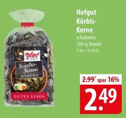Famila Nord Ost Hofgut Kürbis Kerne Angebot