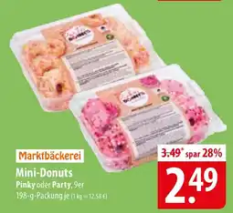 Famila Nord Ost Marktbäckerei Mini-Donuts Angebot