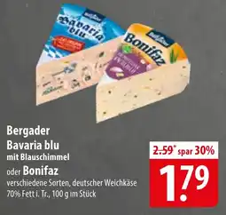 Famila Nord Ost Bergader Bavaria blu oder Bonifaz Angebot