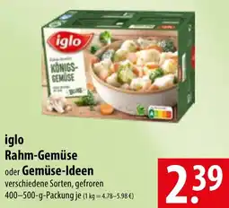 Famila Nord Ost iglo Rahm-Gemüse oder Gemüse-Ideen Angebot