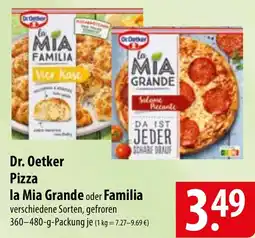 Famila Nord Ost Dr. Oetker Pizza la Mia Grande oder Familia Angebot